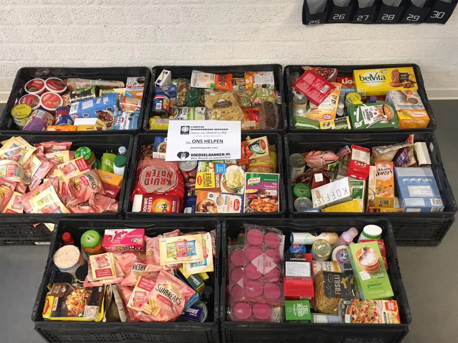 voedselbank actie d oultremontcollege 1