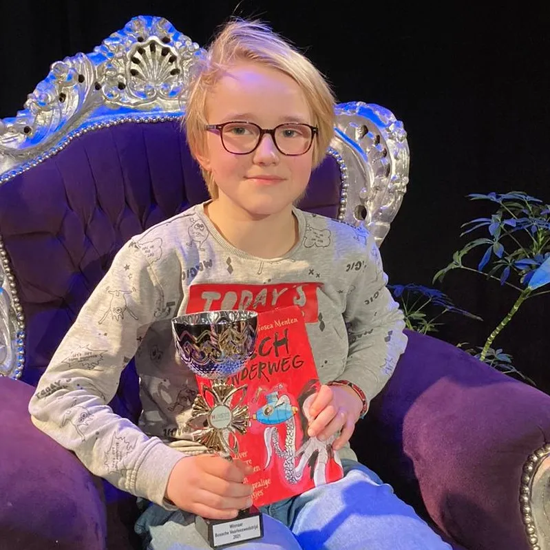 winnaar luuk de kok met beker
