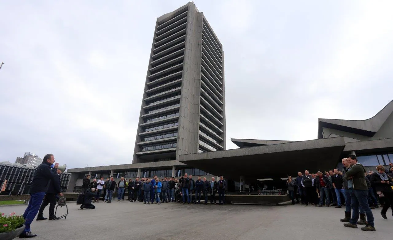 boeren protest provinciehuis den bosch 5
