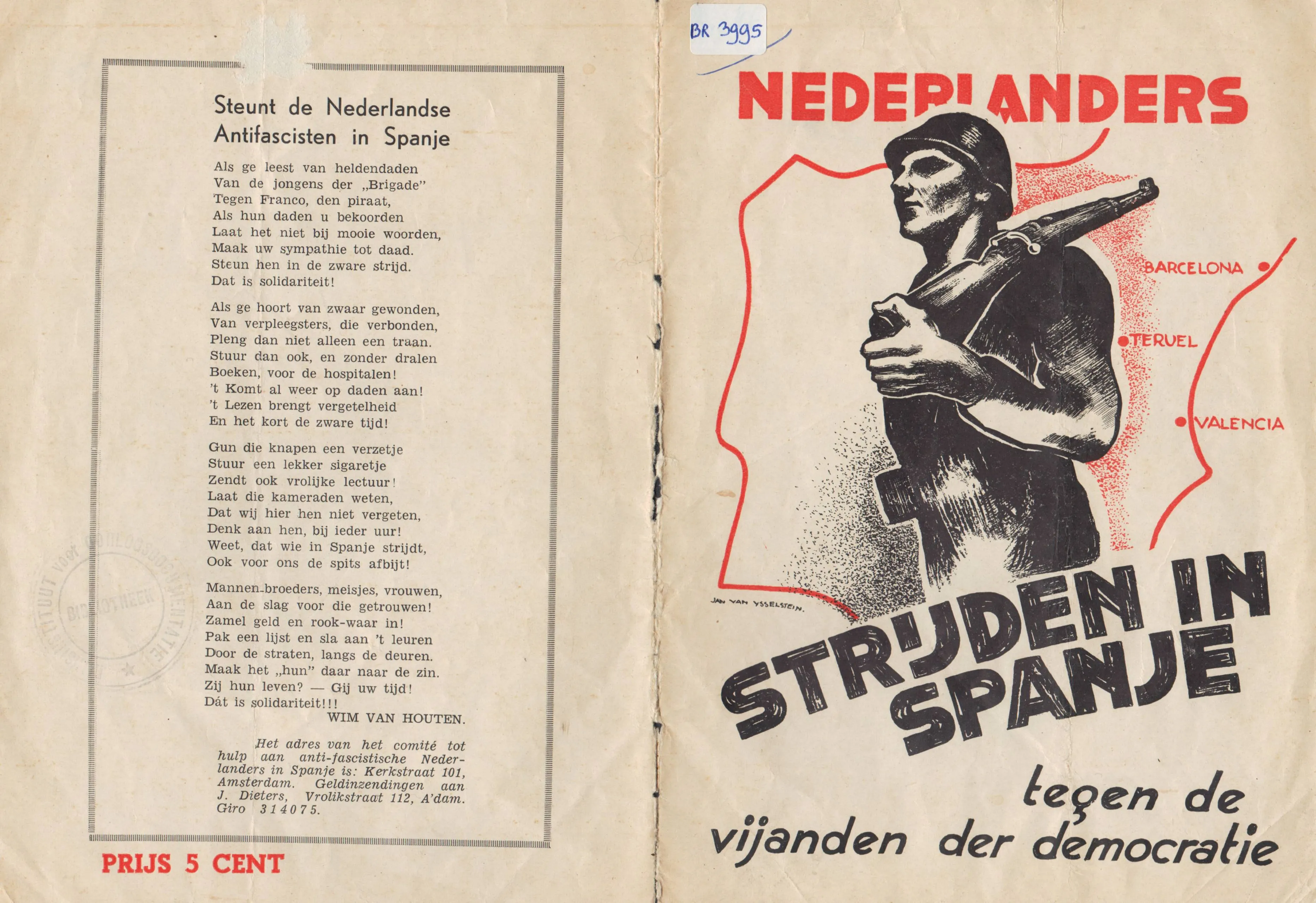 nederlanders strijden in spanje omslag