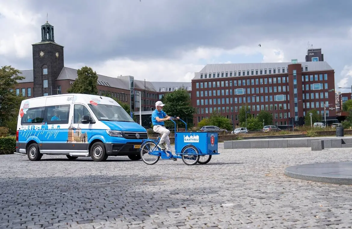 foto city tour en bakfiets