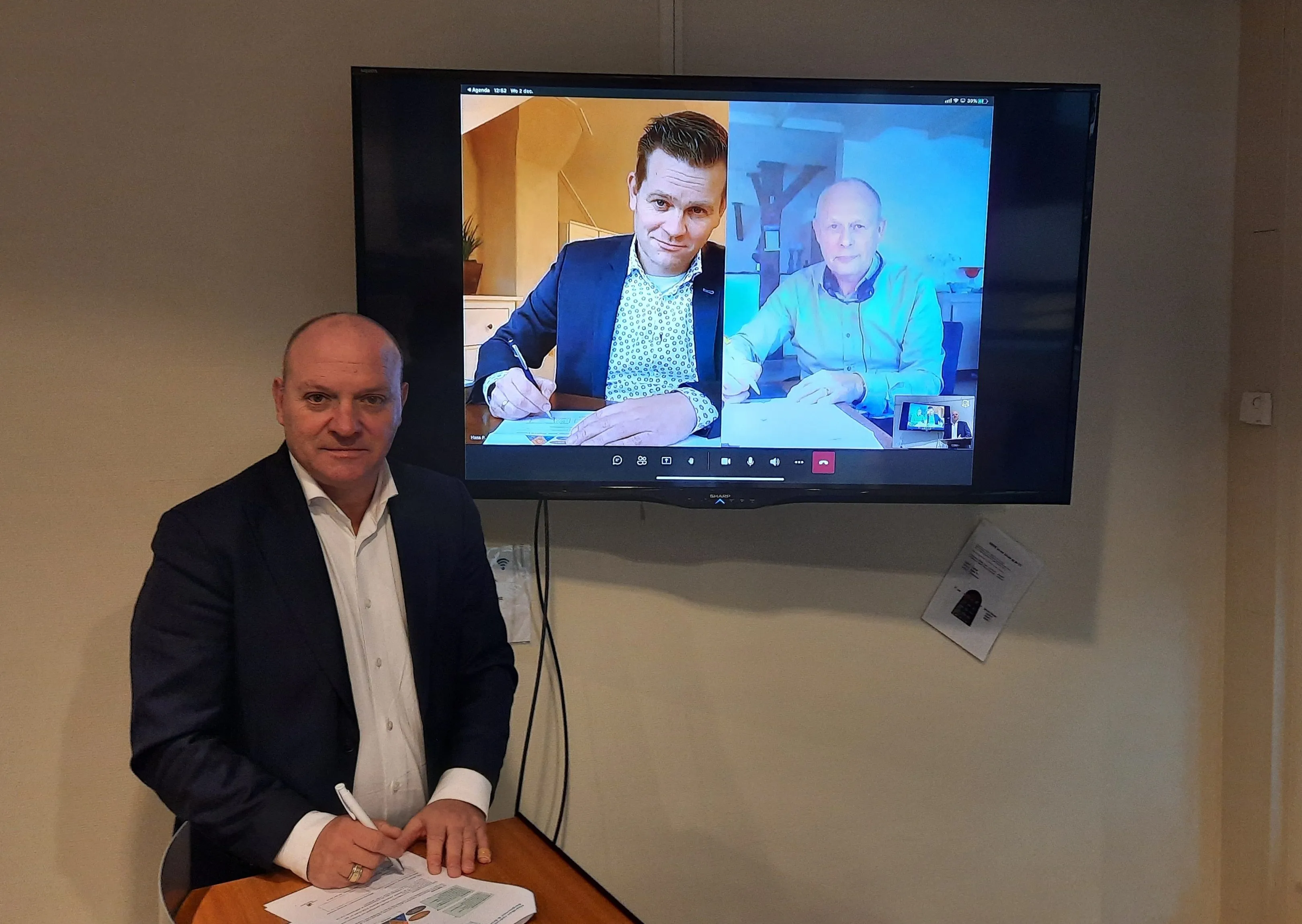 benno brand hans pohlmann en herman brink ondertekenen afsprakenkader e1606919325253