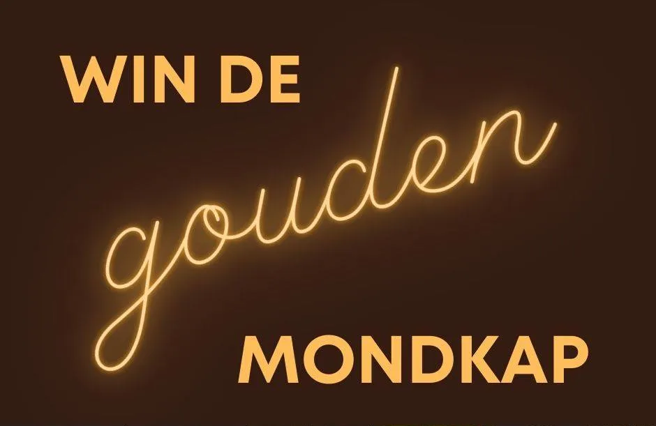 gouden mondkap