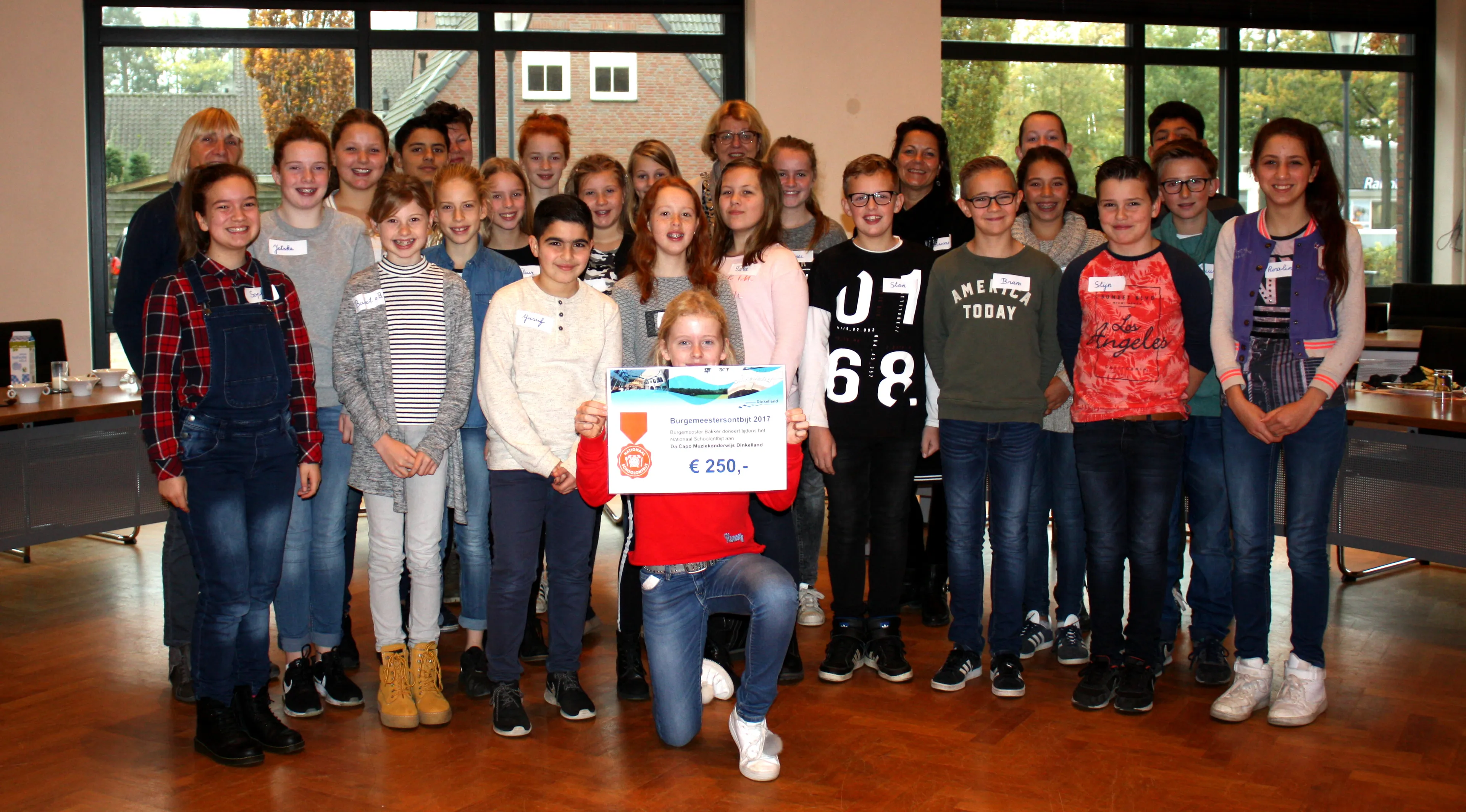 groepsfoto nationaal schoolontbijt