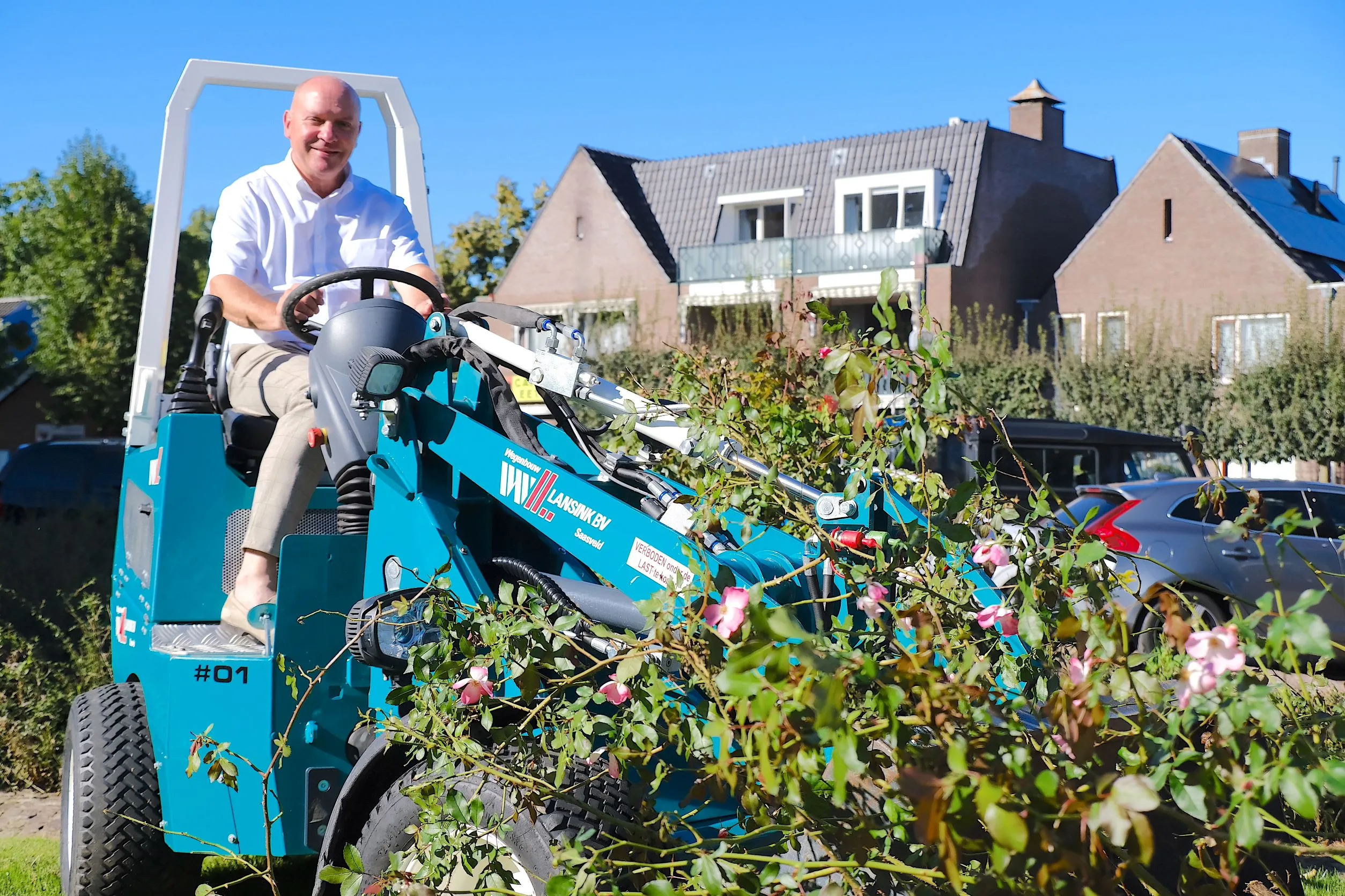 struikroven door wethouder benno brand