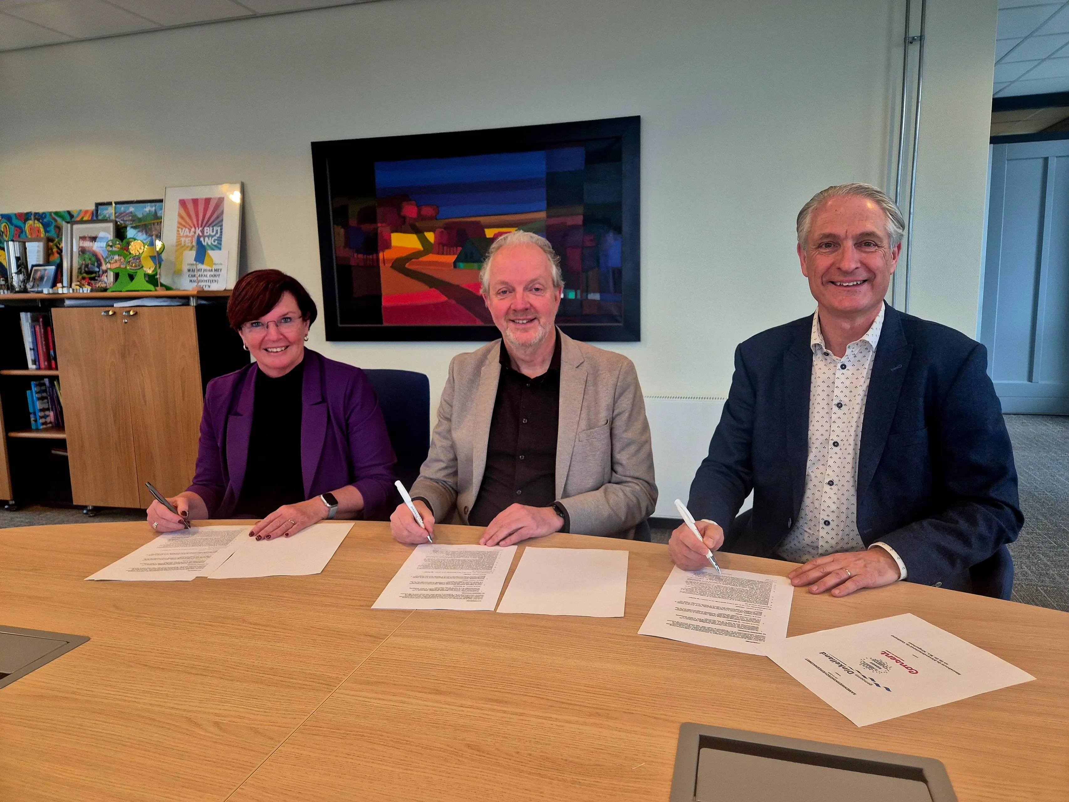 Ondertekening samenwerkingsovereenkomst