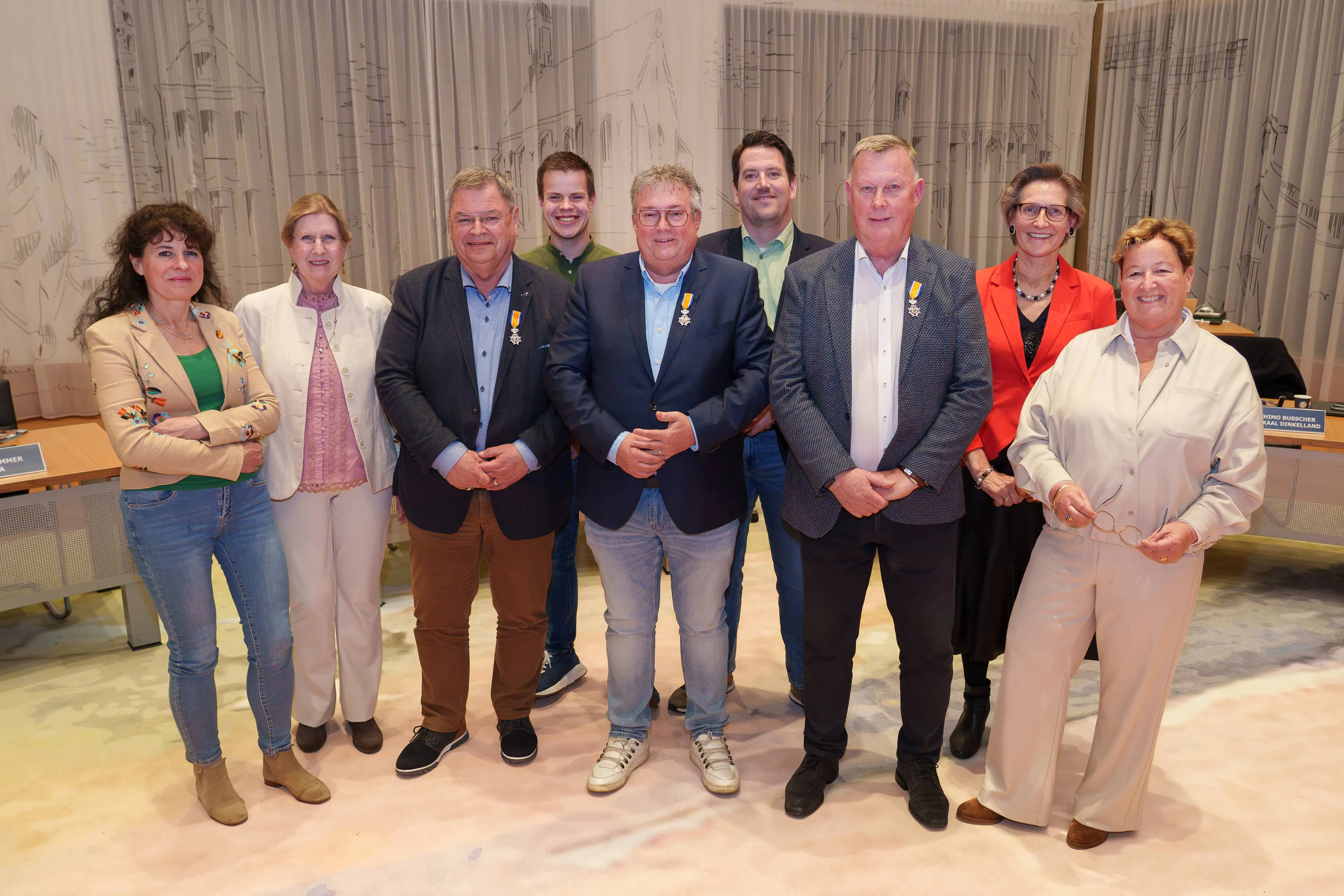 1 Aftredende raadsleden