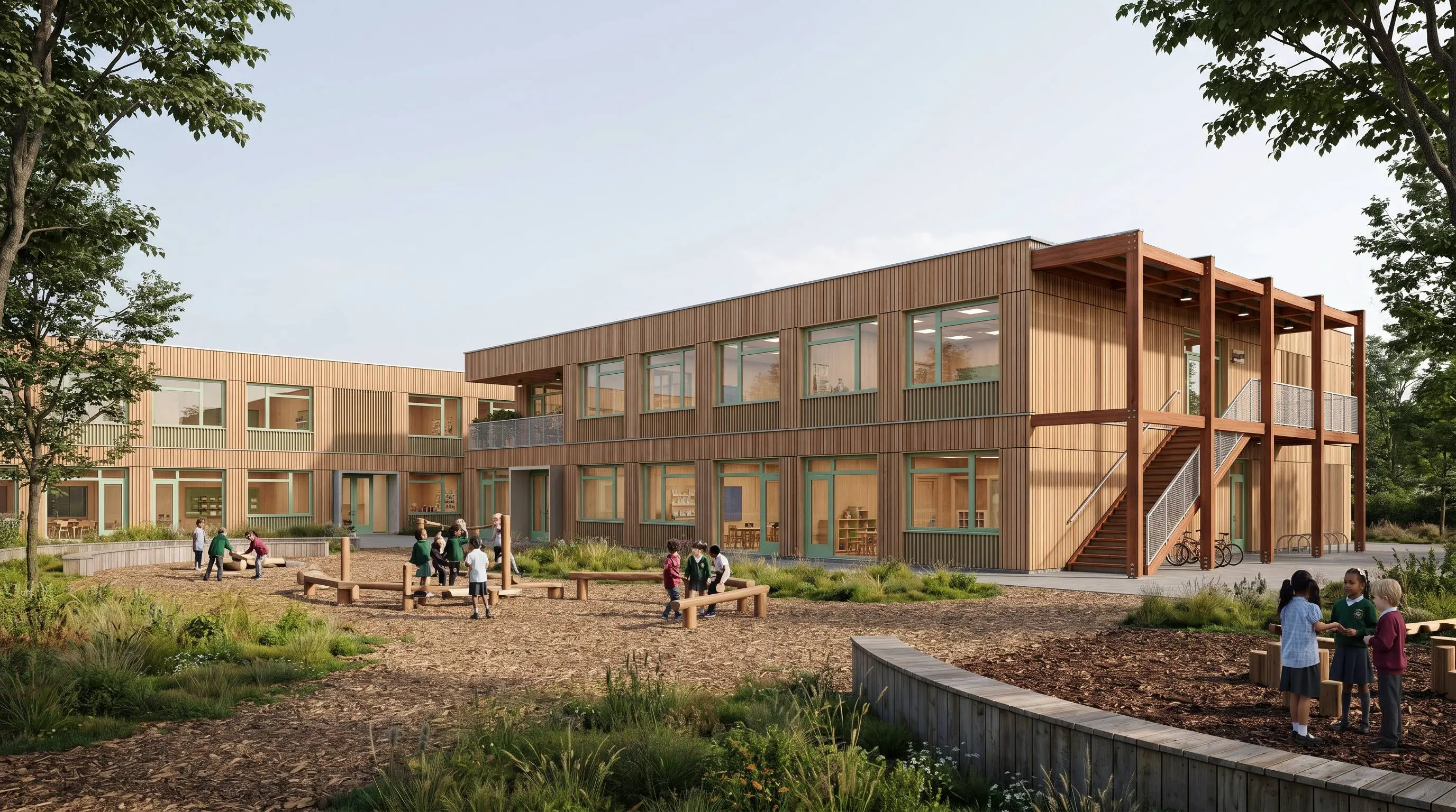 Ontwerp scholen Denekamp-West