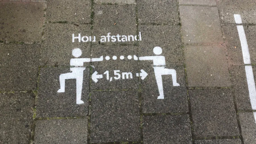 anderhalve meter