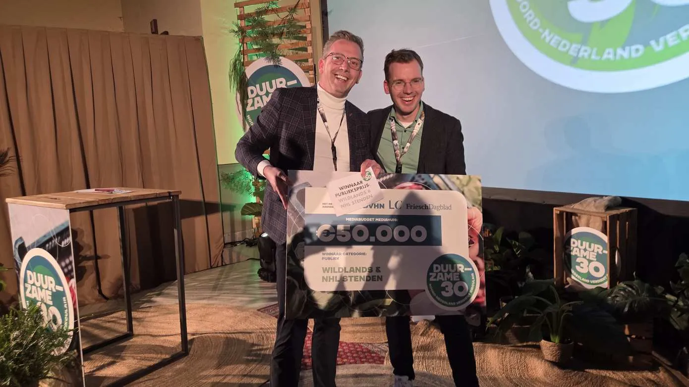 Trotse winnaars Publieksprijs Duurzame Dertig