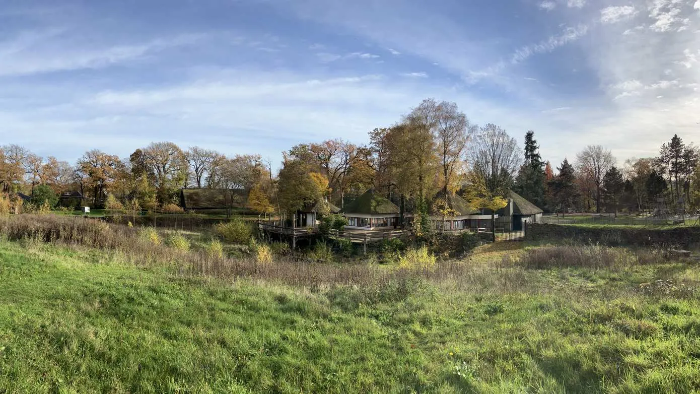 Savanne met Safarierestaurant Rensenpark