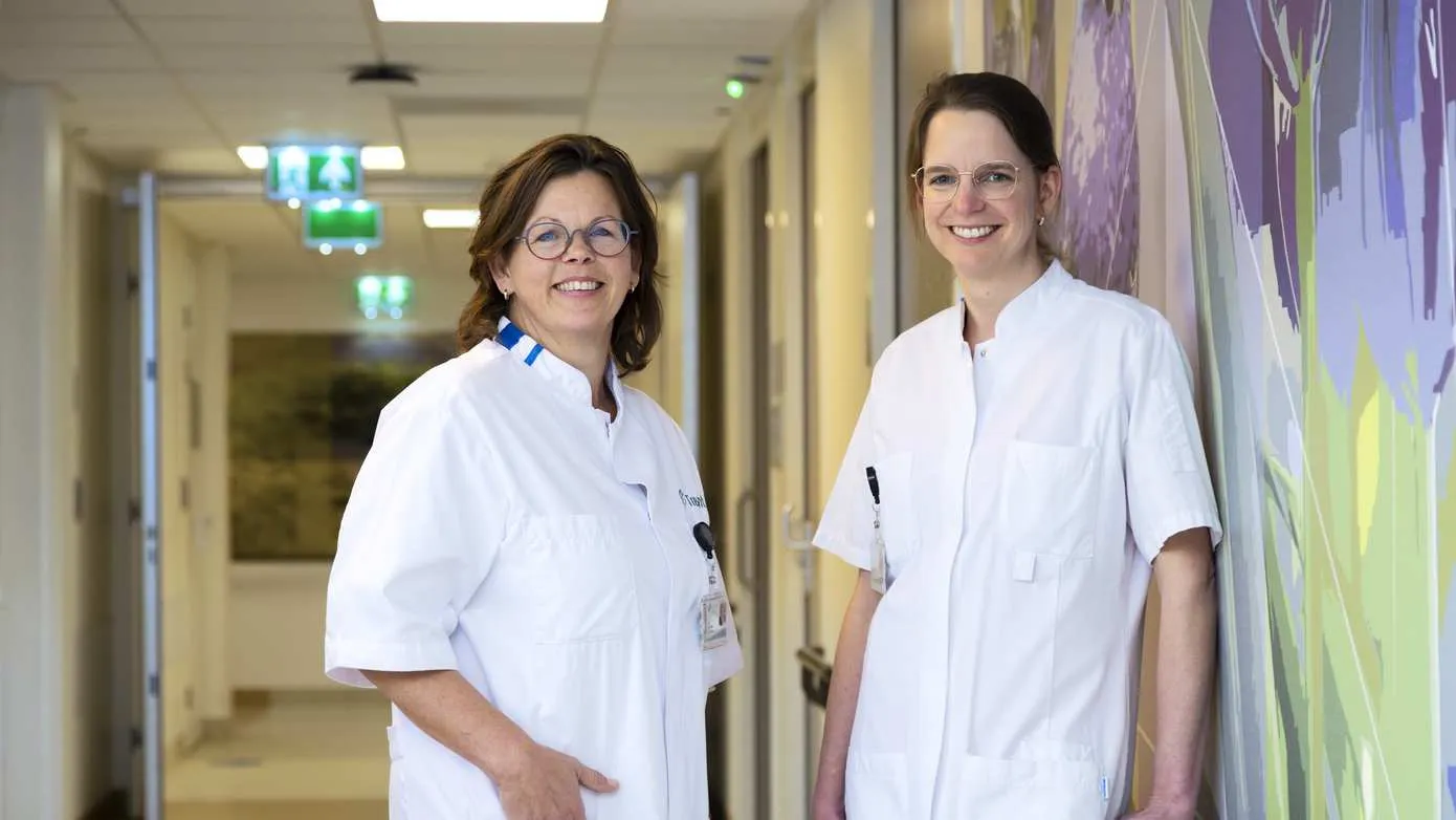 Gynaecologen Ruth Elberink en Sietske Gaykema van Treant