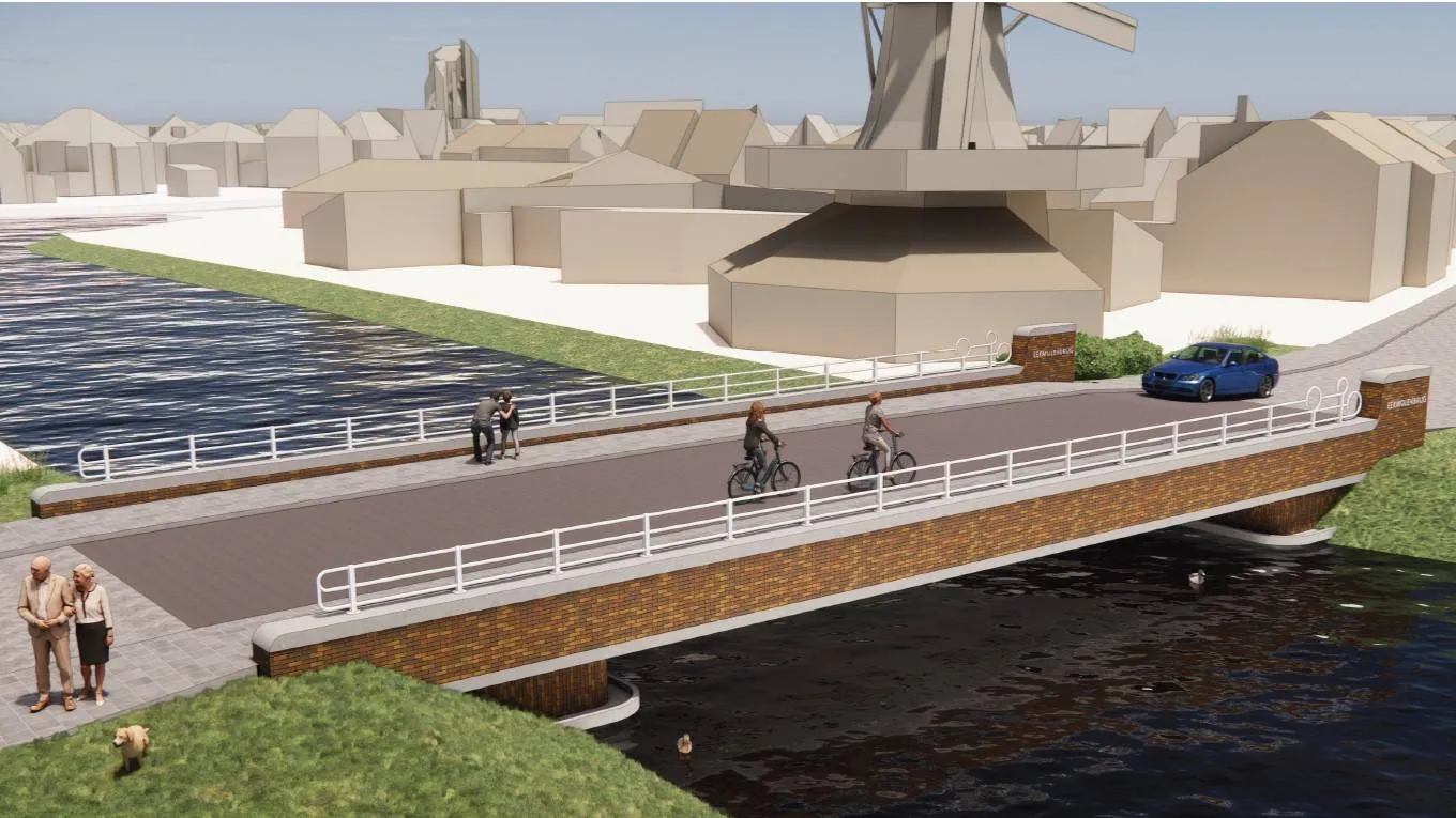 Impressie Eekmolenbrug