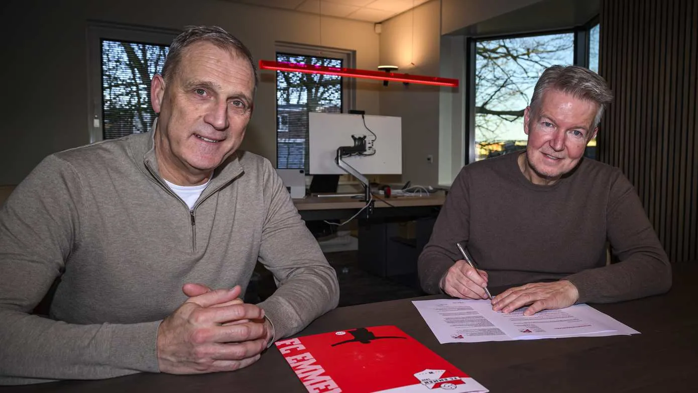 FC Emmen verwelkomt Orangerock als nieuwe businesspartner - foto Cor Lasker