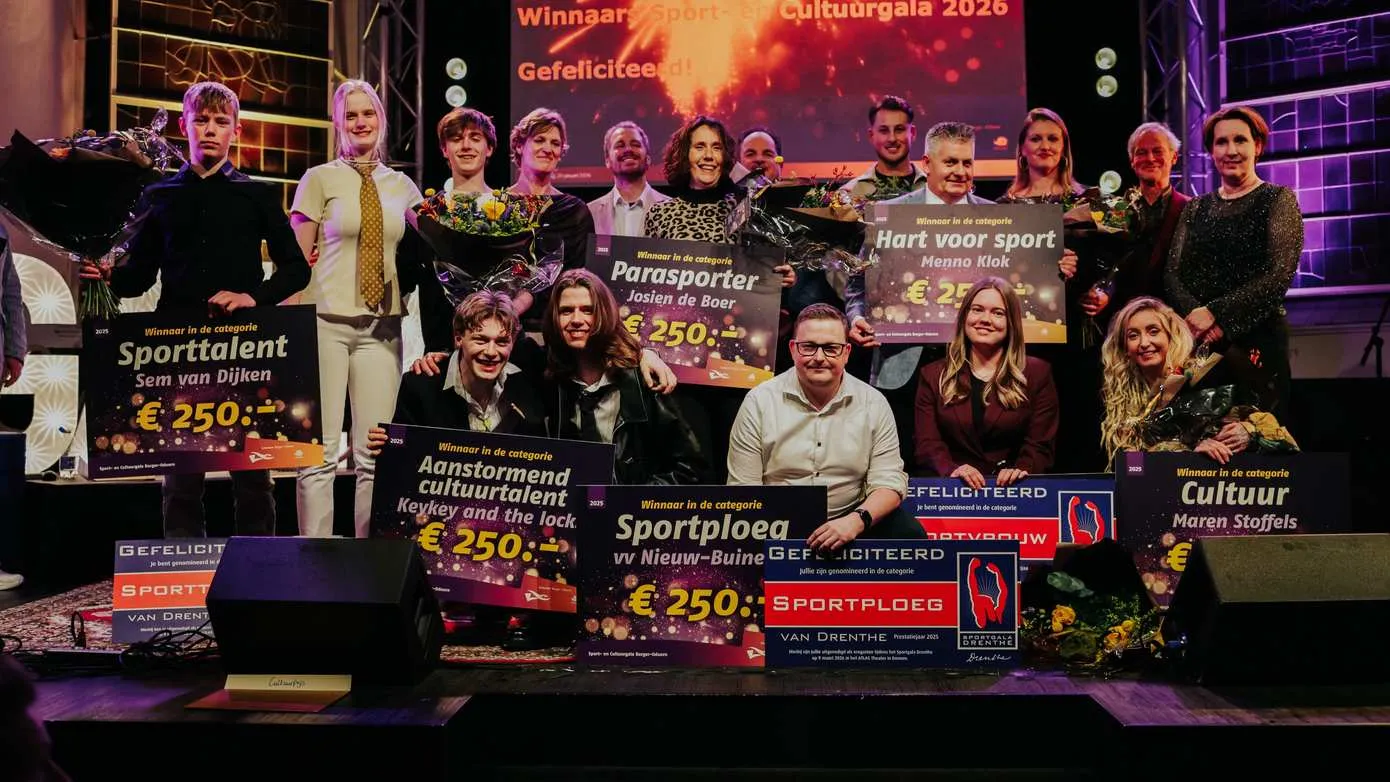 foto sport- en cultuurgala winnaars