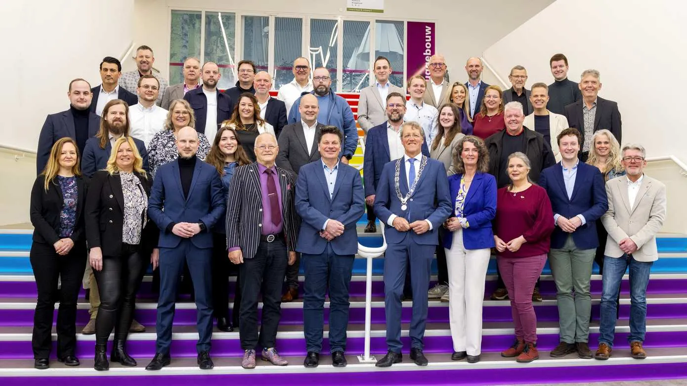 Groepsfoto raad 2026 2030