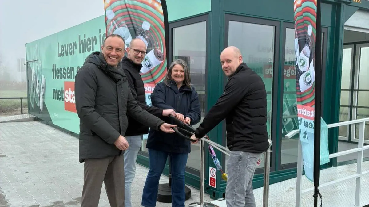 Opening statiegeld bulkmachine