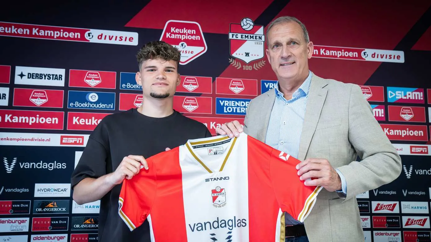 PERSBERICHT Sybrand Veldhuis maakt overstap naar FC Emmen foto Jari Leijssenaar  FC Emmen
