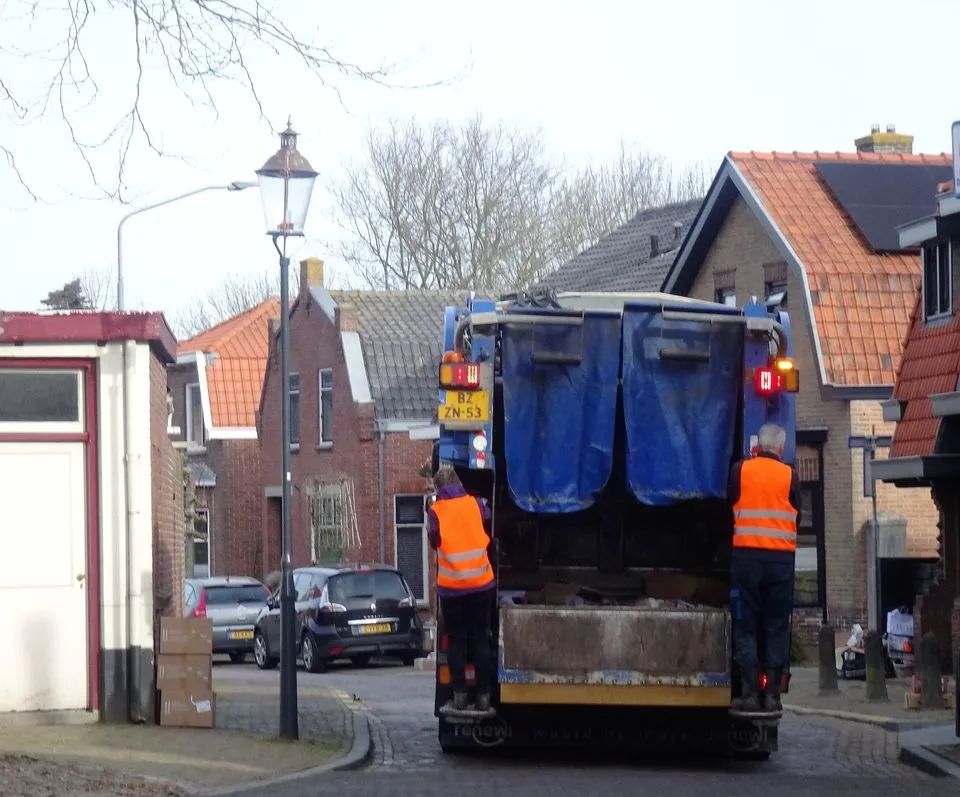 afvalinzameling afbeelding