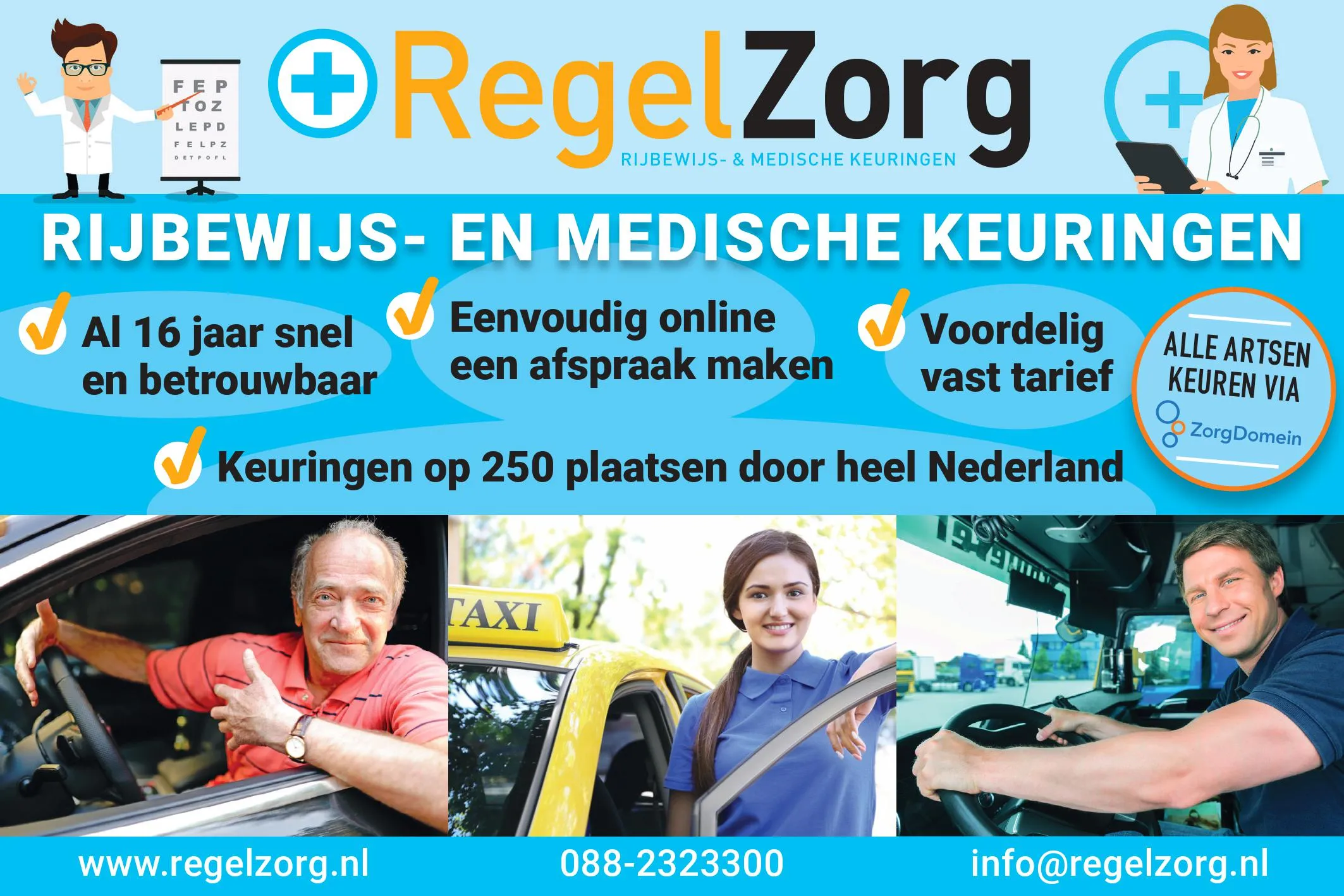 beeld regelzorg rijbewijskeuringen