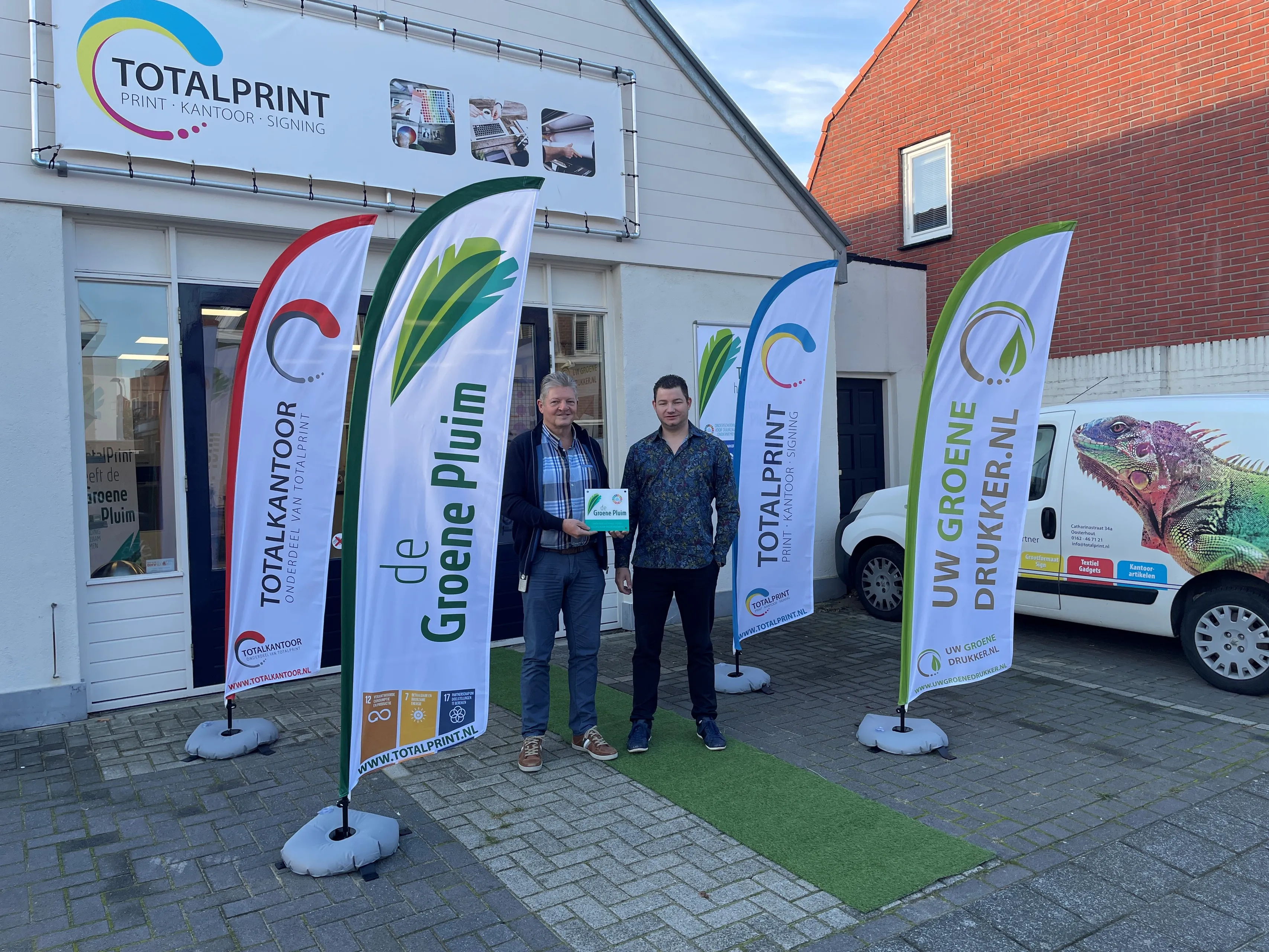 de groene pluim totalprint 1