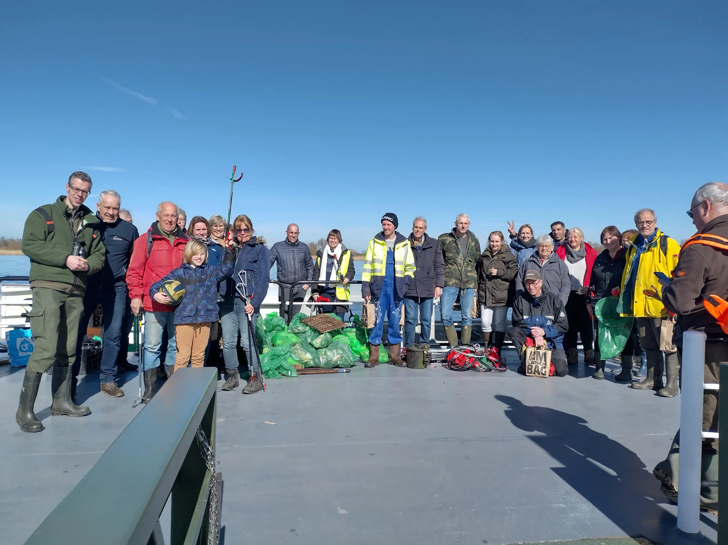opruimactie drimmelen groep