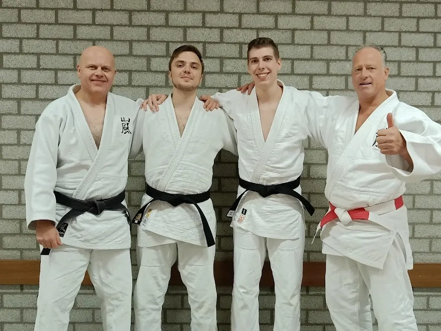 roel en nick zwarte band judo