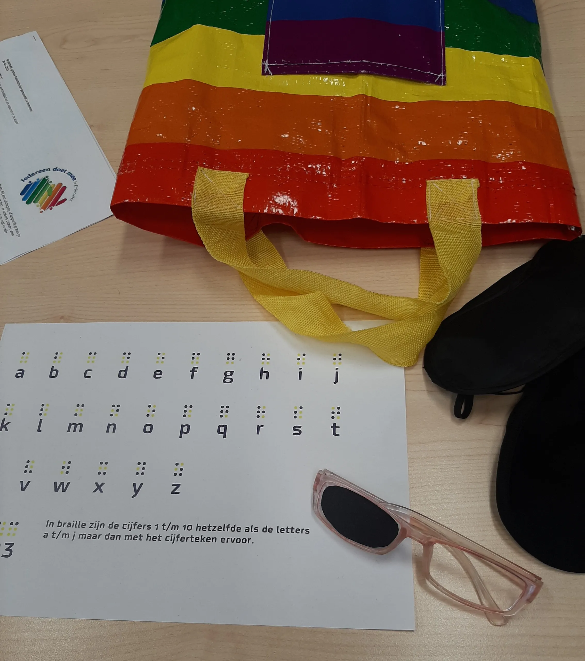 voorbeeld beleving slechtziendheid gemeente drimmelen