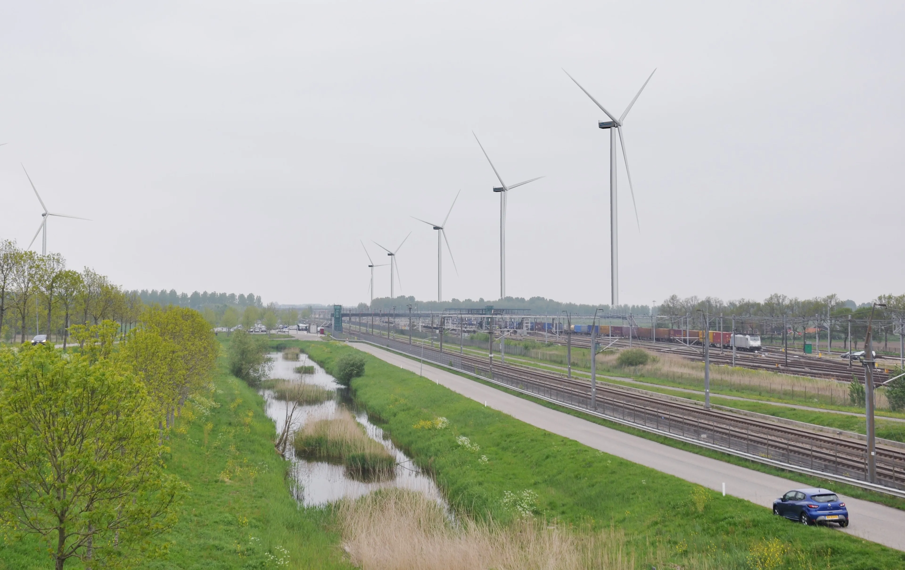 windpark klaverspoor impressie