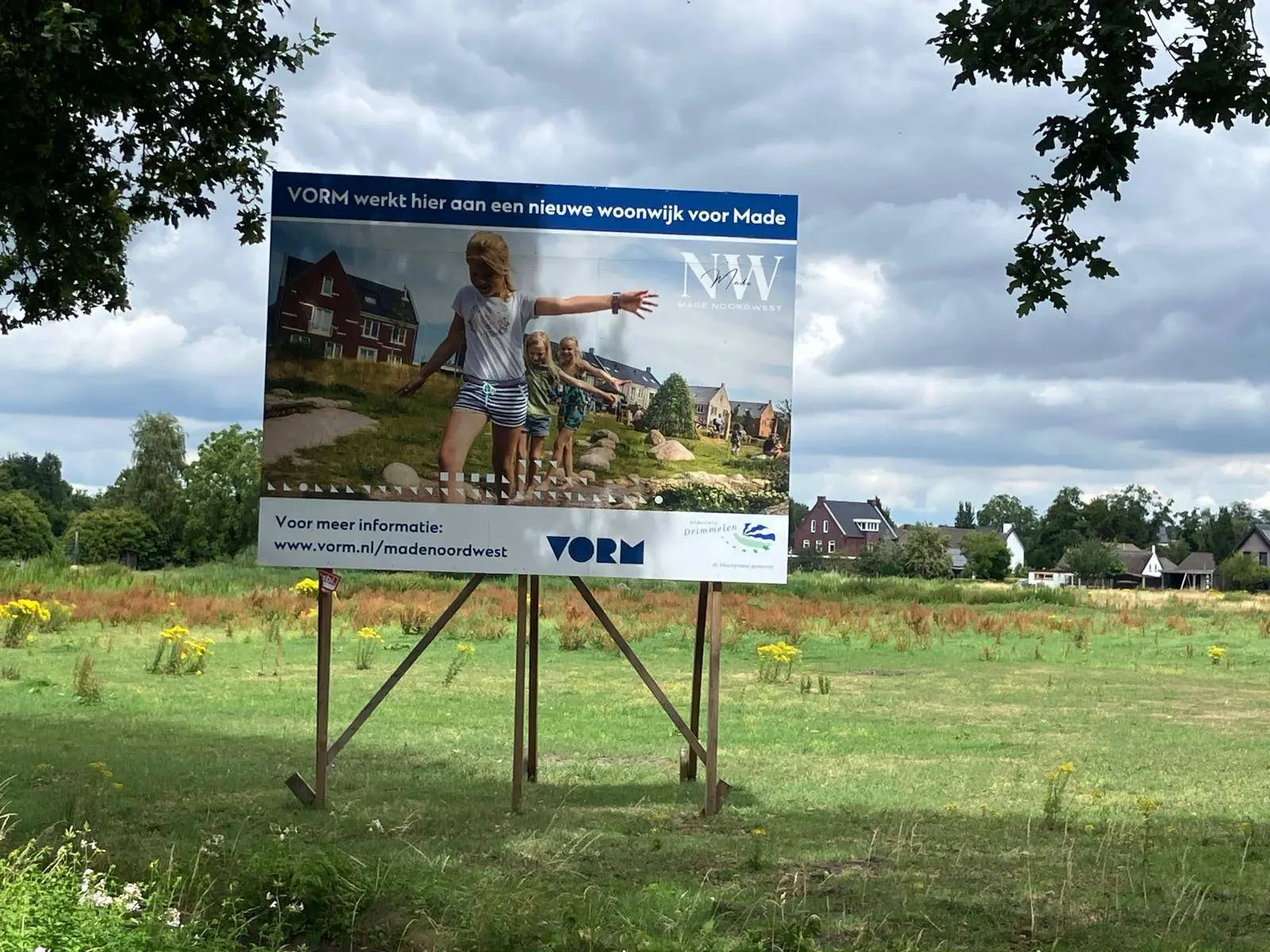 PRO Drimmelen positief over bouwplan Made Noordwest
