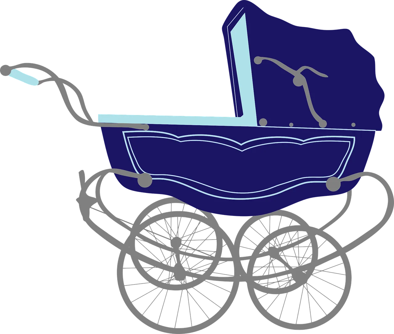 kinderwagen openclipart vectors via pixabay