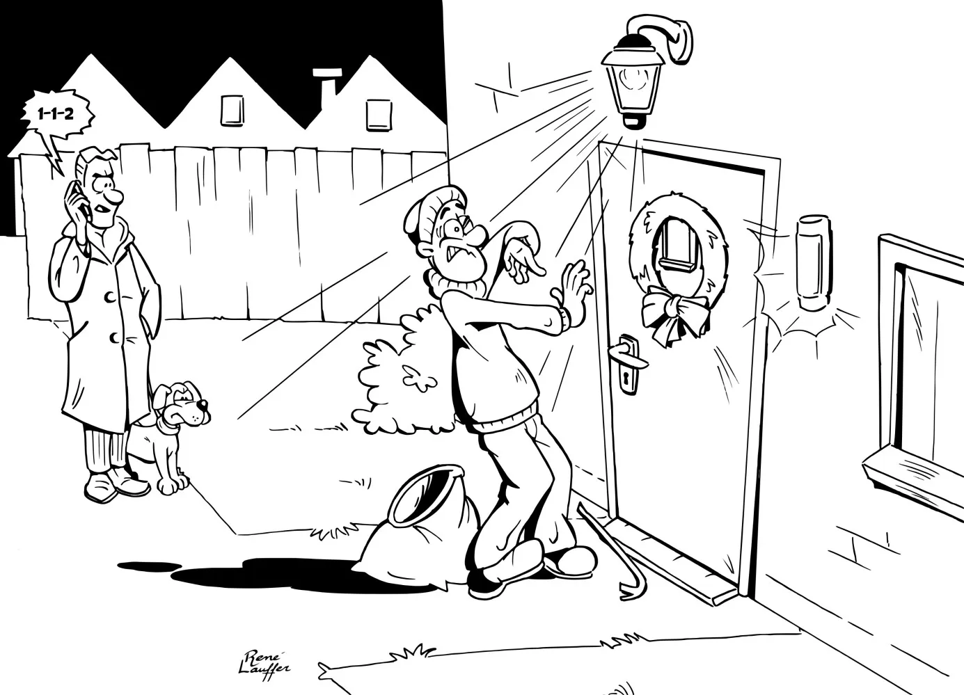 112 daar pak je ook woninginbrekers mee