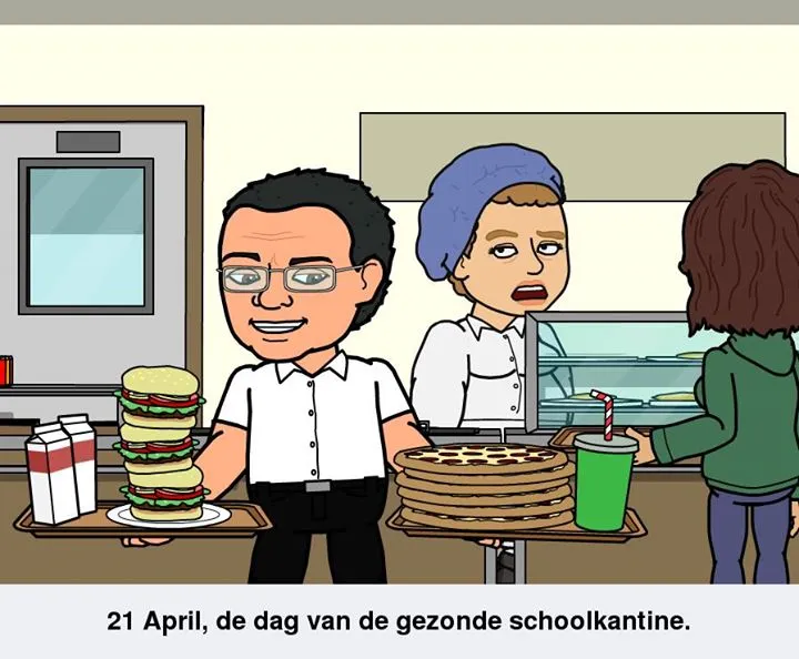 21 april schoolkantine
