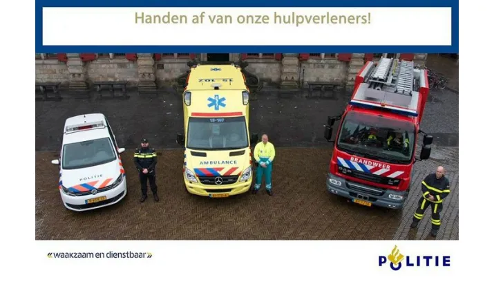 handen af van onze hulpverleners