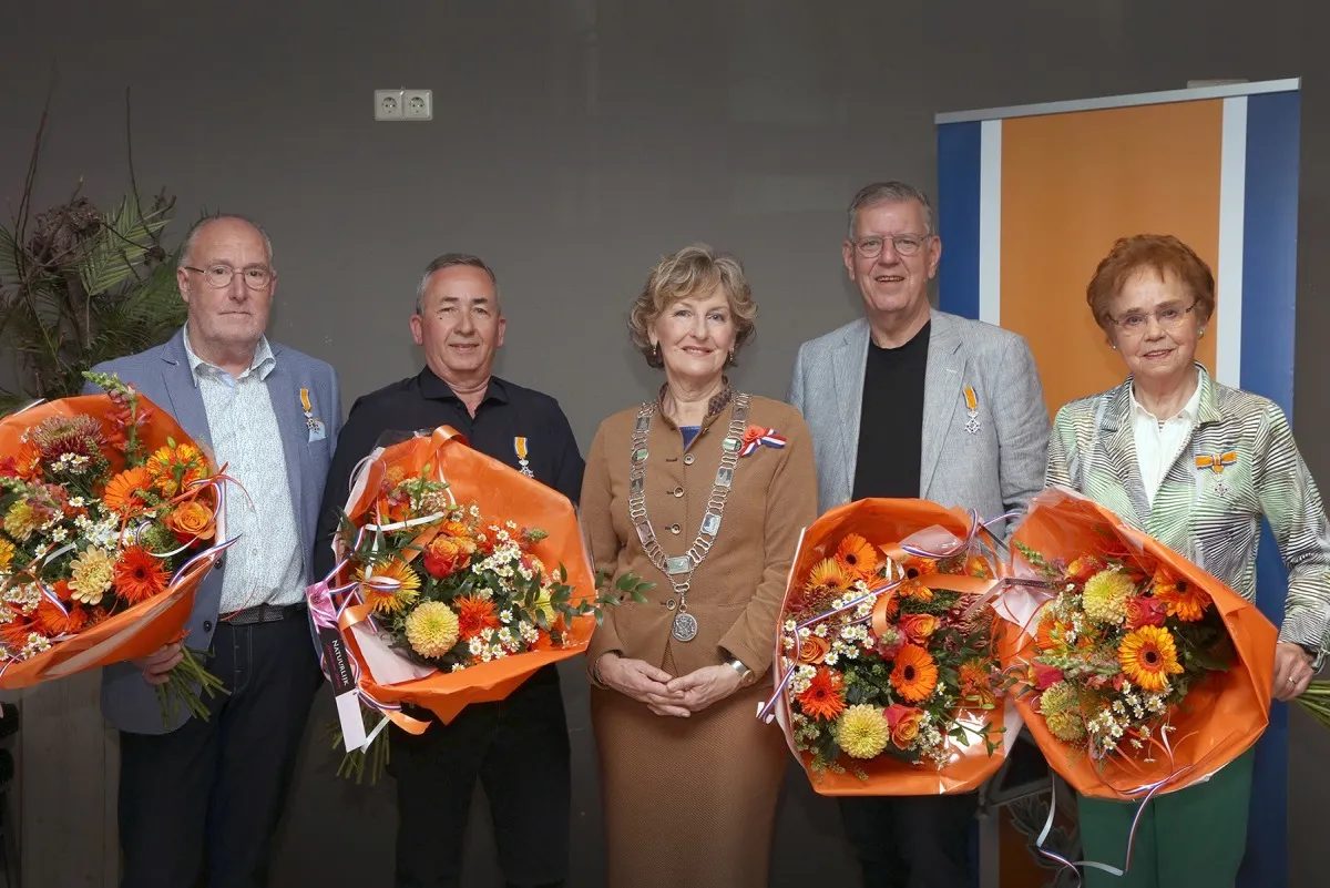 lintjesregen in de gemeente druten