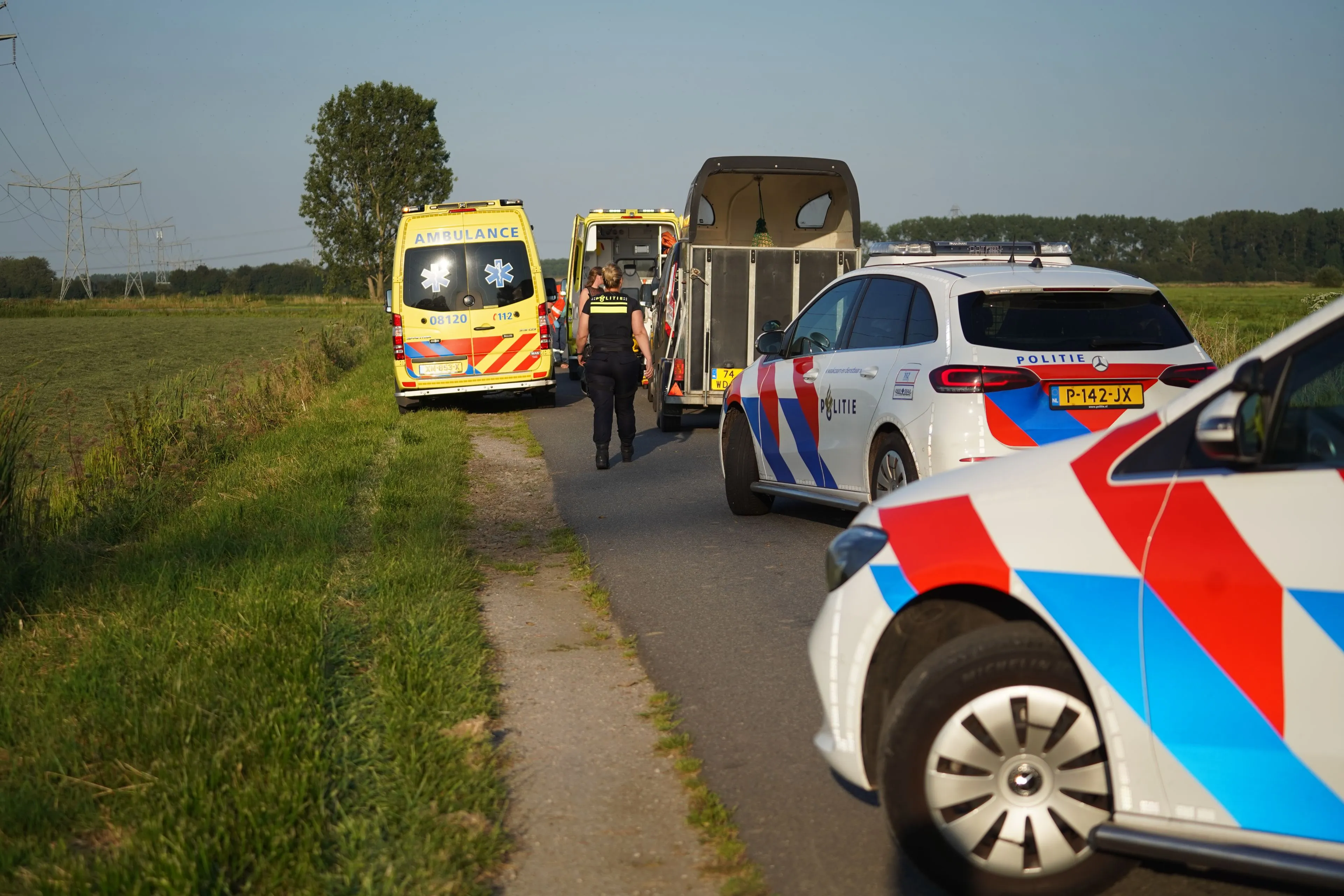 ongeval afferden