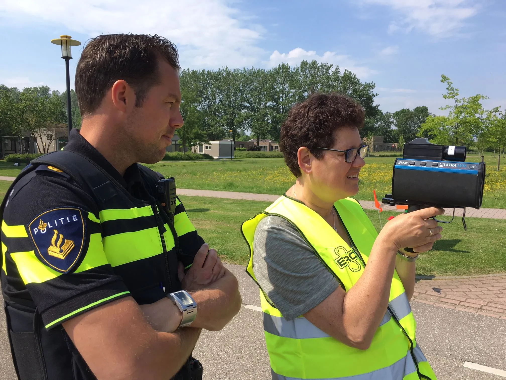 preventieve controle en flyeractie bij s heerenloo