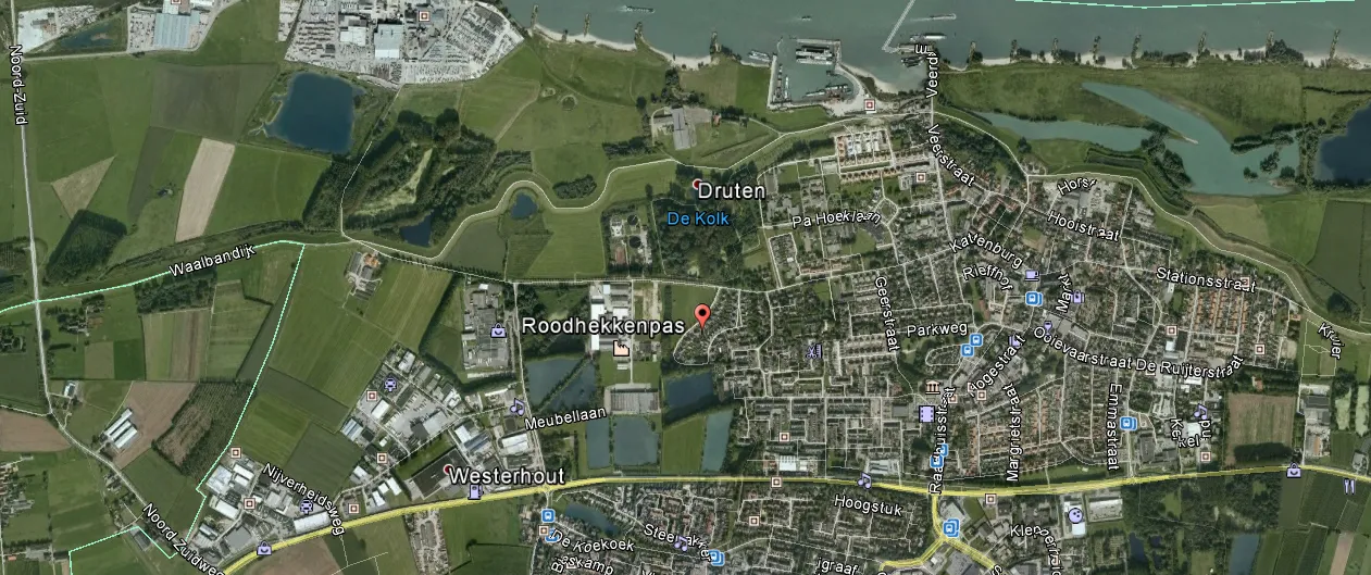 roodhekkenpas google earth