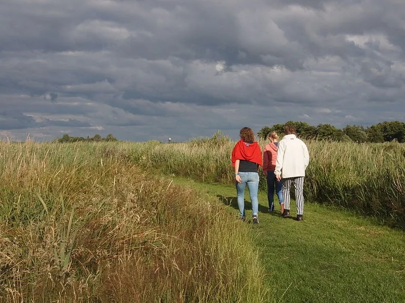 wandelen door de aldefeanen