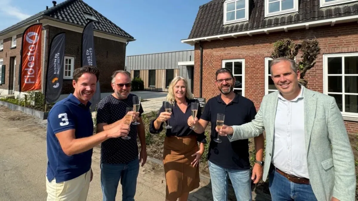 feestelijke oplevering appartementen zorg voor horssen