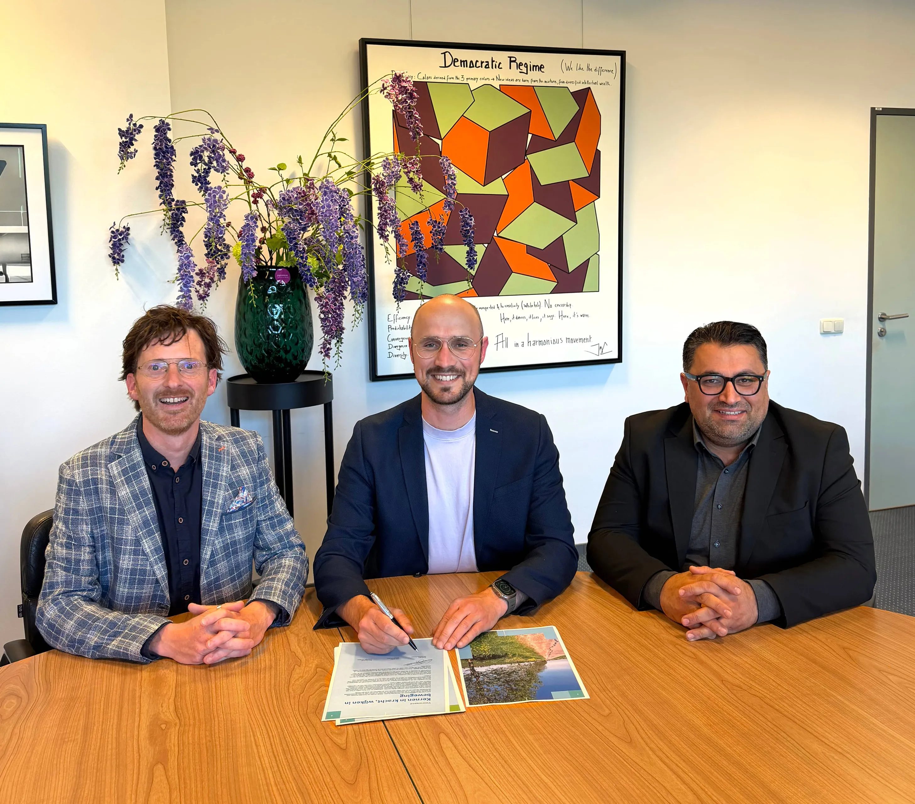 foto ondertekening akkoord