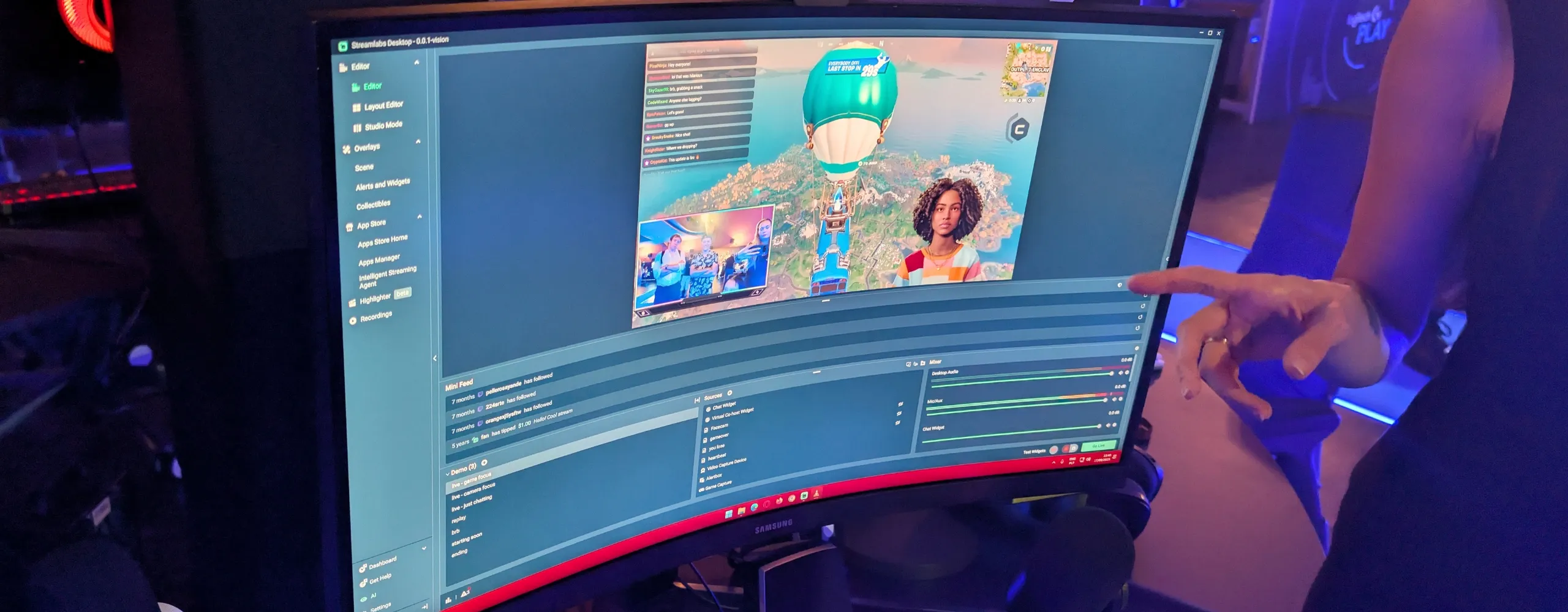 ai streaming assistent