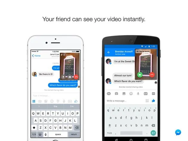 facebook messenger instant video