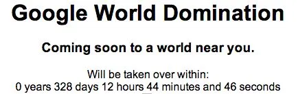 google wordt te groot