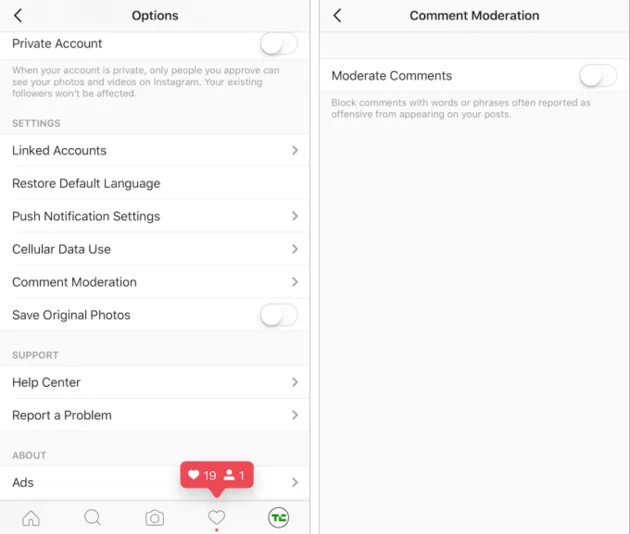 instagram moderation techcrunch