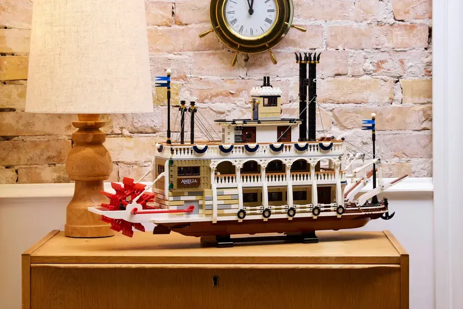 lego steamboat