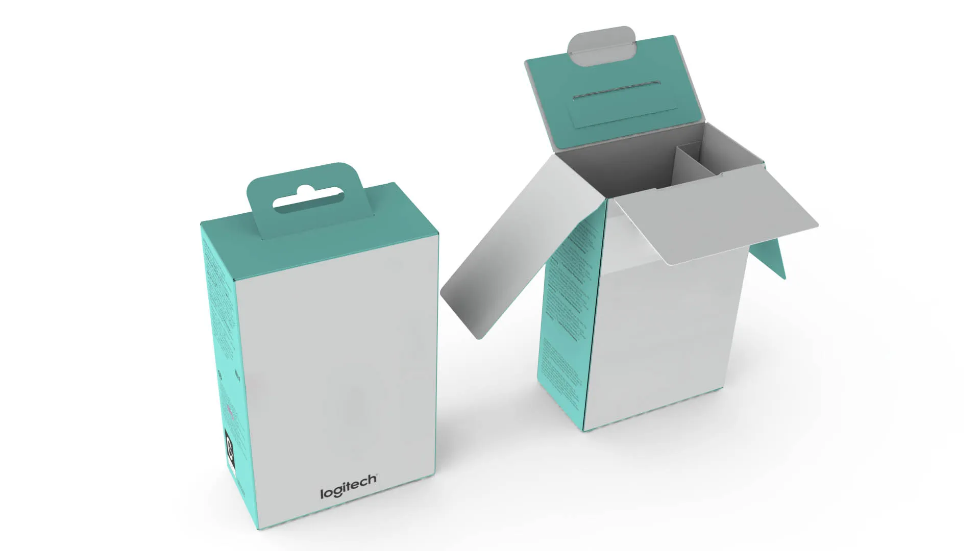 logitech papieren verpakking