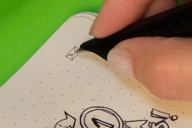 moleskin digitale schrijfset e mail