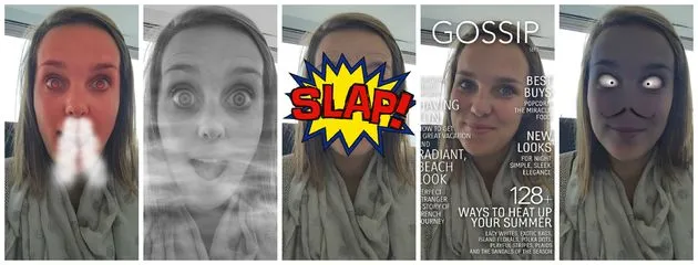 snapchat update effecten