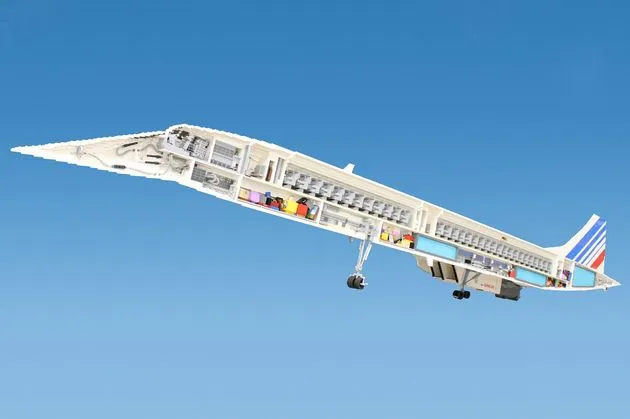 vliegtuig lego airfrance